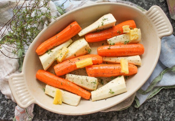 Mashed Carrot and Turnip