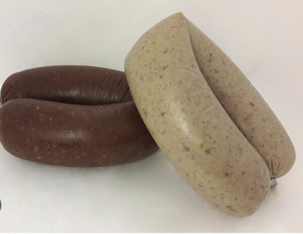 Black and White Pudding Rings